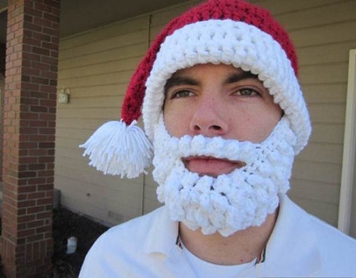 Борода Деда Мороза своими руками из подручных материалов