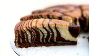 Торт "Зебра", рецепт с фото