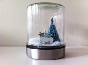 Как сделать снежный шар из банки своими руками в домашних условиях