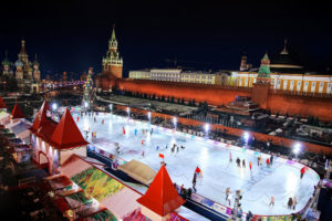 Встреча Нового года на Красной площади 