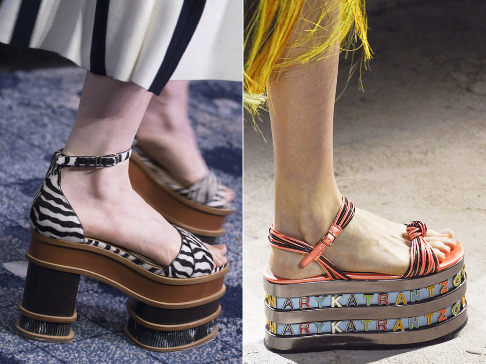 Модные тенденции в обуви весна лето
